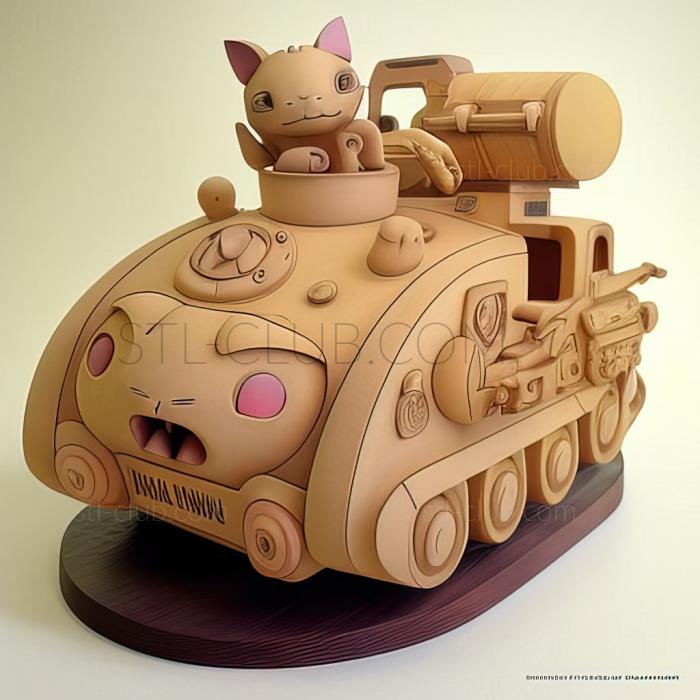 Танки для воспоминаний Miltank of the Maid Caf